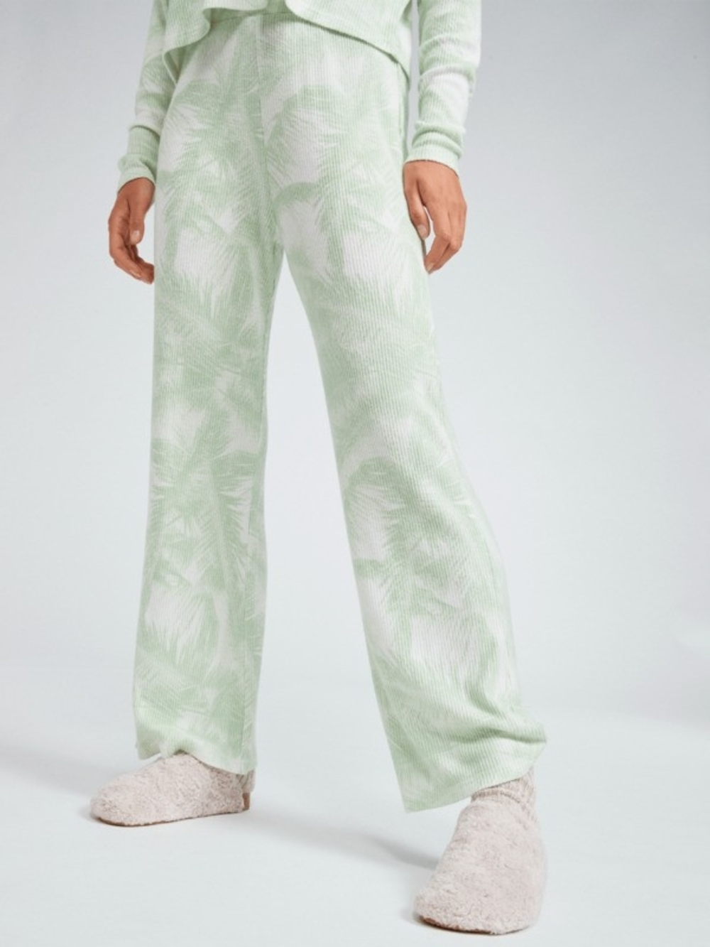 Endless Daze - Super Soft Rib Knit Trousers for Women